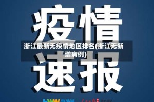 浙江最新无疫情地区排名(浙江无新增病例)