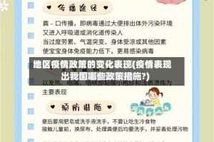 地区疫情政策的变化表现(疫情表现出我国哪些政策措施?)