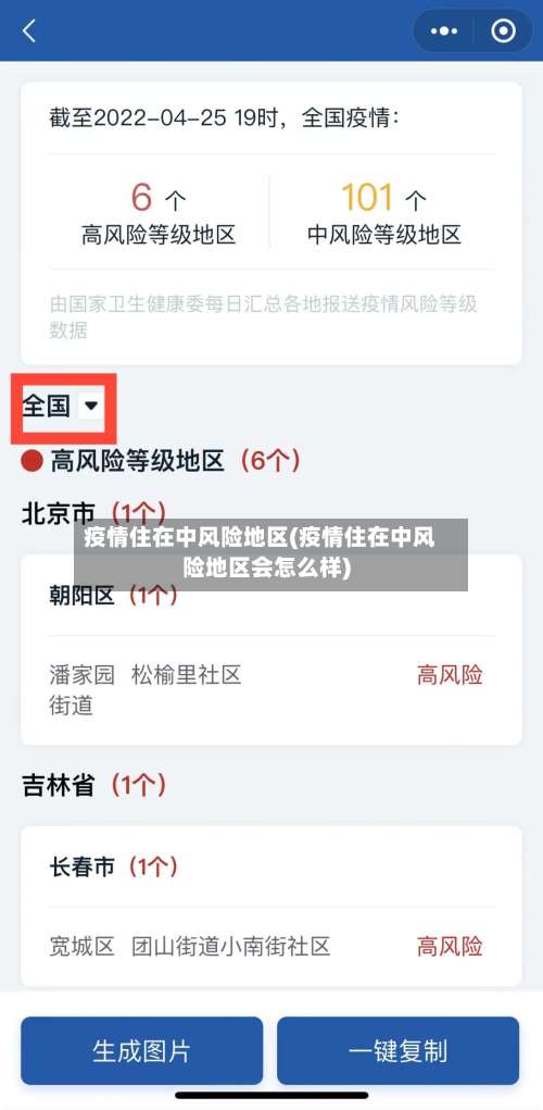 疫情住在中风险地区(疫情住在中风险地区会怎么样)-第1张图片