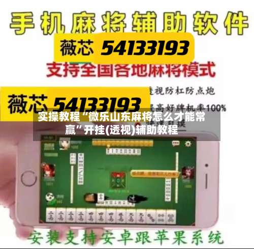 实操教程“微乐山东麻将怎么才能常赢”开挂(透视)辅助教程-第1张图片