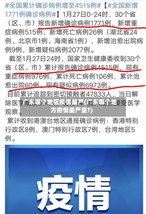 广东哪个地区疫情最严(广东哪个地方疫情最严重?)-第1张图片