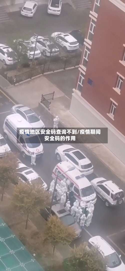 疫情地区安全码查询不到/疫情期间安全码的作用-第1张图片