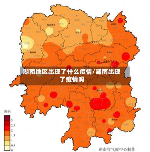 湖南地区出现了什么疫情/湖南出现了疫情吗-第3张图片