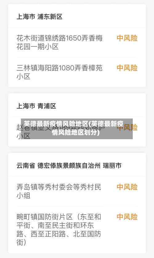 英德最新疫情风险地区(英德最新疫情风险地区划分)-第2张图片