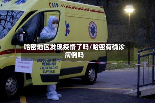 哈密地区发现疫情了吗/哈密有确诊病例吗-第2张图片