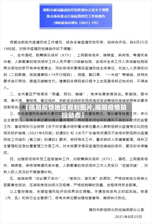 【揭阳疫情地区规划图片,揭阳疫情防控动态】-第1张图片